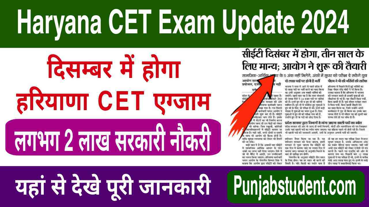 HSSC CET Exam