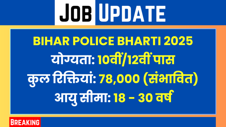 BIHAR POLICE BHARTI 2025
